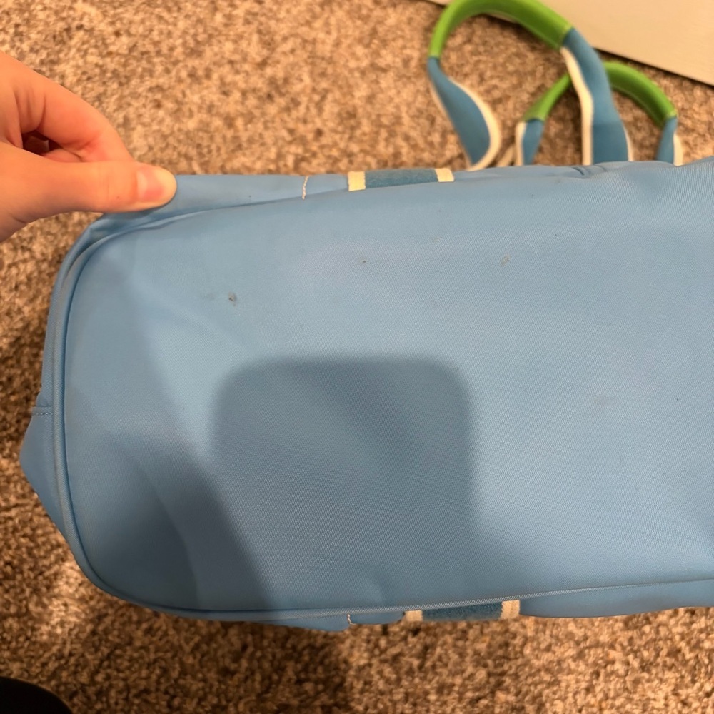 Coach Blue & Green Tote Bag - Picture 7 of 8